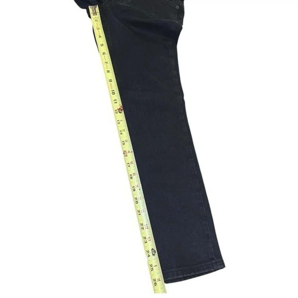 Everlane Denim The Original Cheeky‎ Jean Black High Rise Scandi Capsule Wardrobe